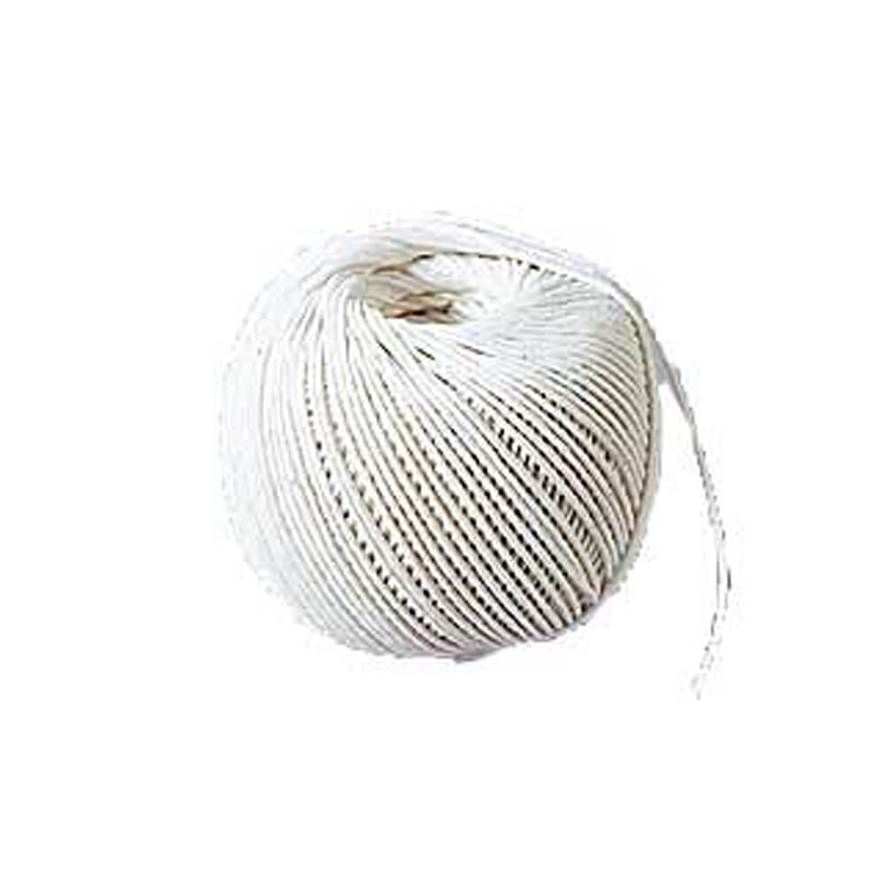 White Cotton String : 500gm ball - Maple Leaf