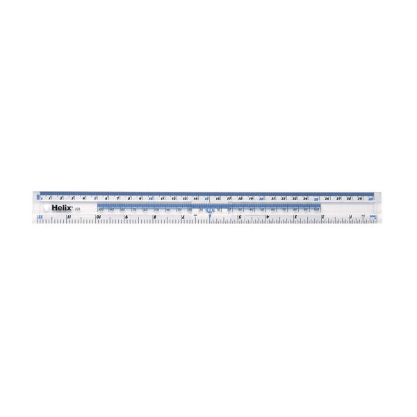 30cm/12" Clear Rulers (cm/inches)
