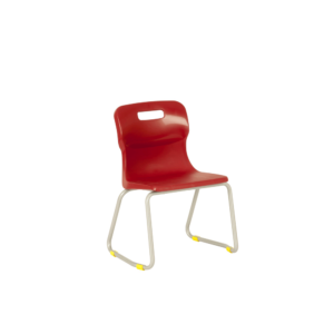 Positive Posture Skid Base Chair with Grey Frame