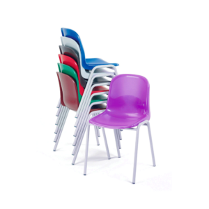 Atlas Classroom Poly Chair with Gloss Seat