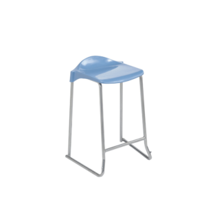 Skid based Stool with Poly Seat