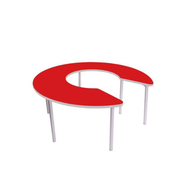 Circular C shaped table