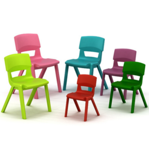Postura All Plastic Stacking Chairs