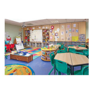 teaching wall fitted units