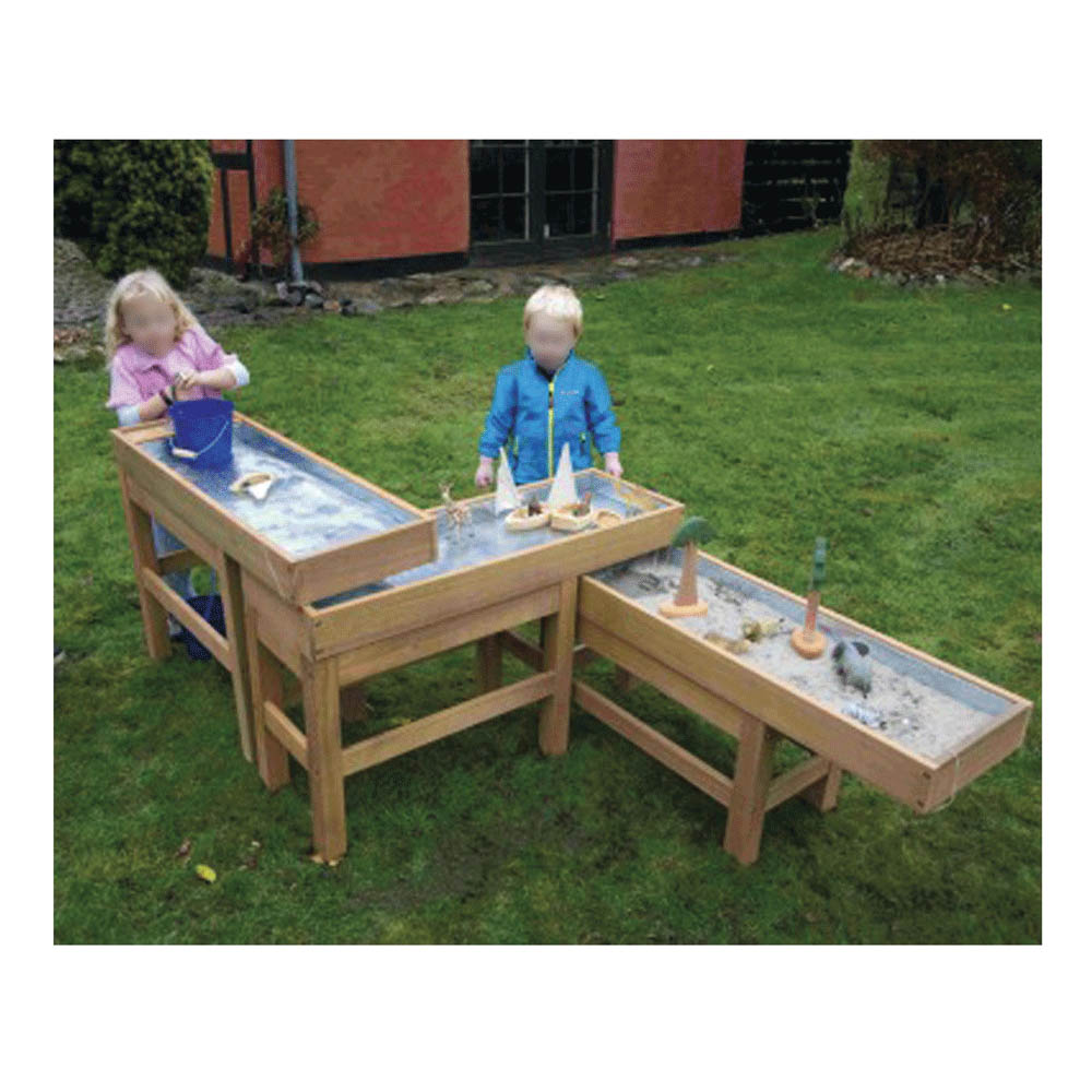 Water & sand tables with water pump (set 3 tables) - Maple Leaf