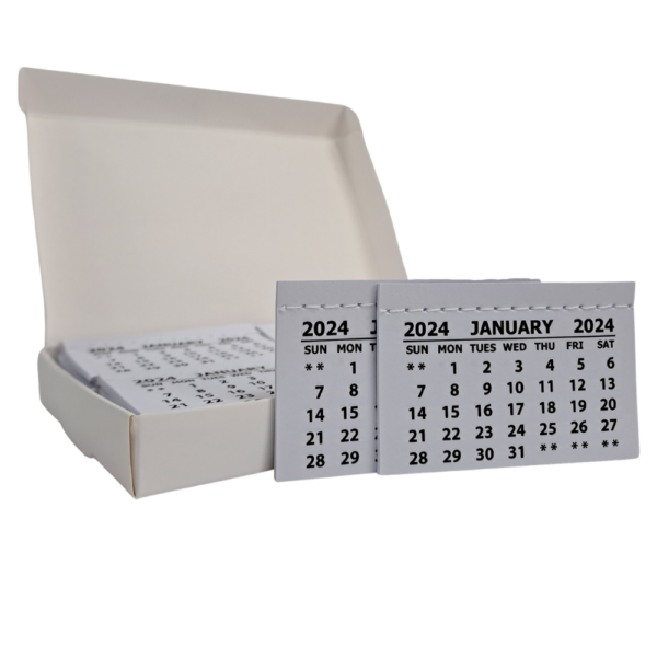 Calendar Tabs 2024 pack 50 Maple Leaf