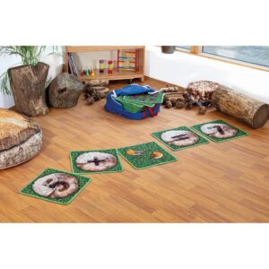 Natural World Counting Mini Carpets - set 35 individual mats