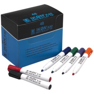Whiteboard Markers 2mm bullet tip